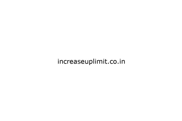 increaseuplimit co in