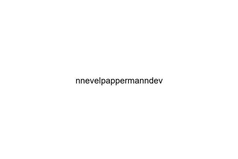 nnevelpappermanndev