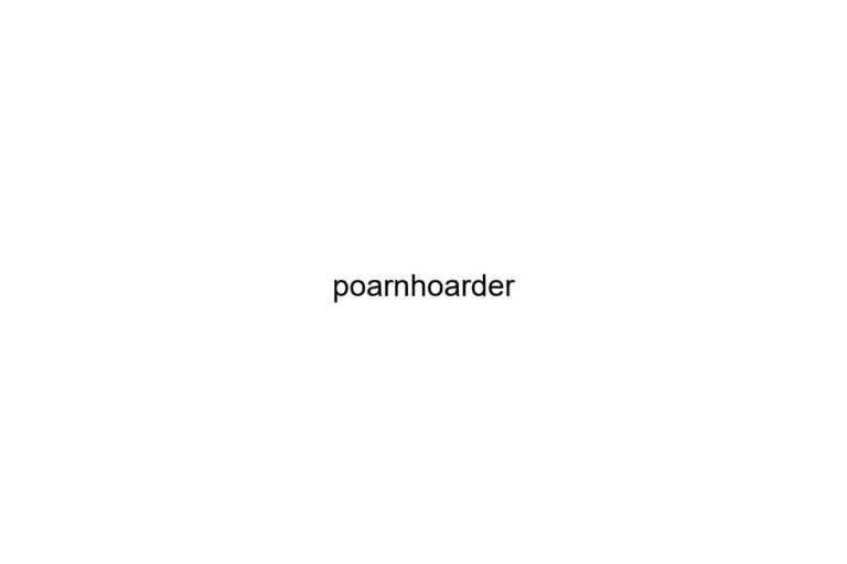 poarnhoarder