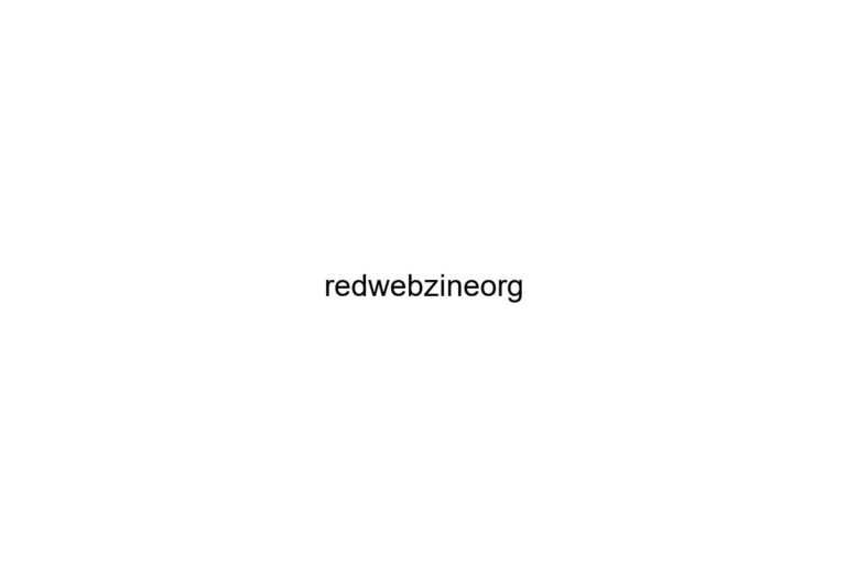 redwebzineorg