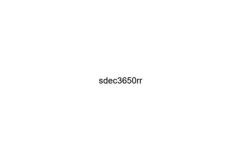 sdec3650rr