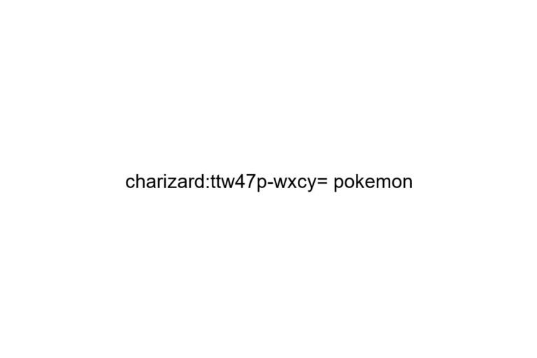 charizard ttw47p wxcy pokemon