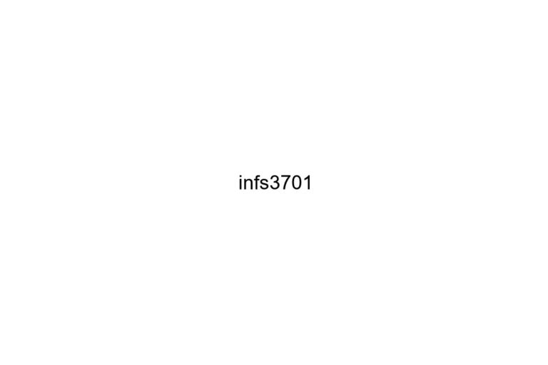 infs3701