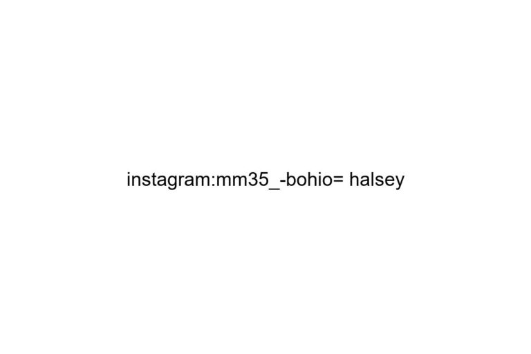 instagram mm35 bohio halsey