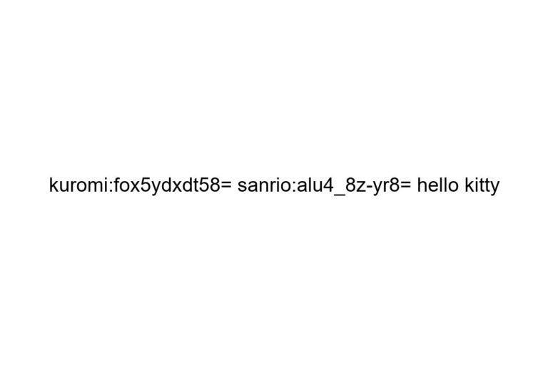 kuromi fox5ydxdt58 sanrio alu4 8z yr8 hello kitty