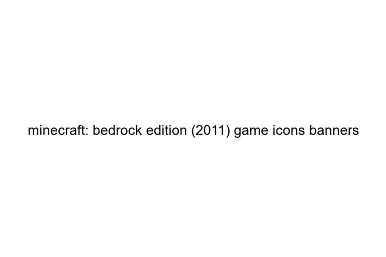 minecraft bedrock edition 2011 game icons banners