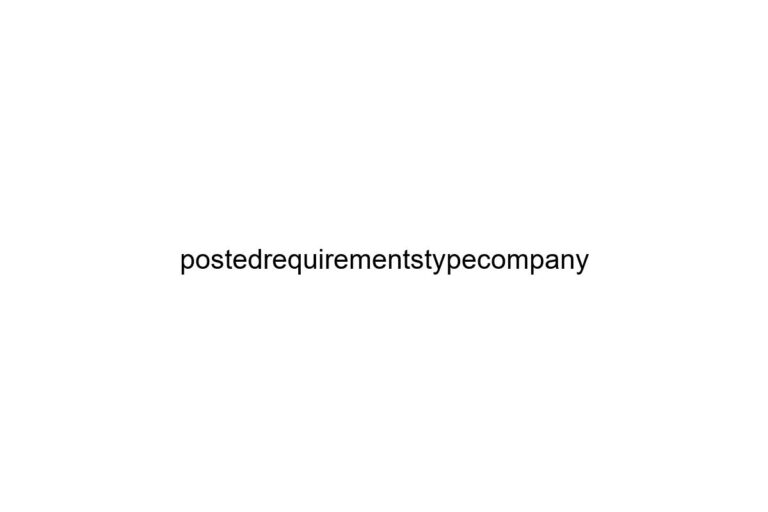 postedrequirementstypecompany