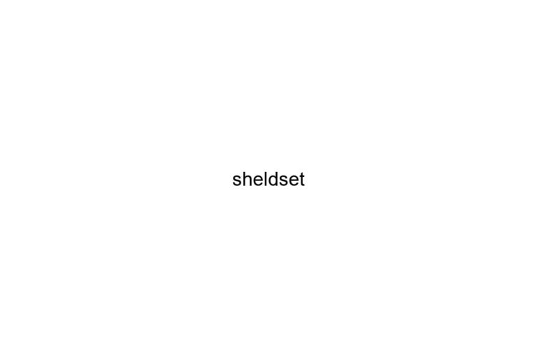 sheldset