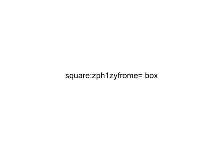square zph1zyfrome box