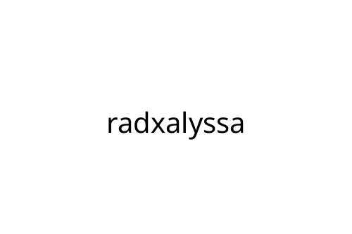 radxalyssa