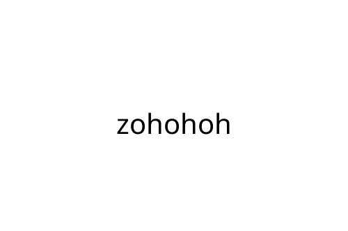 zohohoh