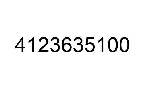 4123635100