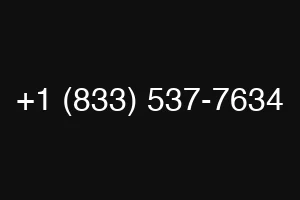 +1 (833) 537-7634