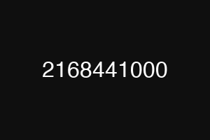 2168441000