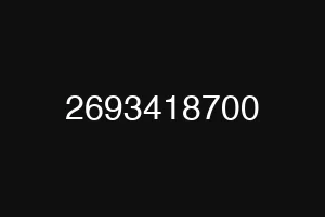 2693418700