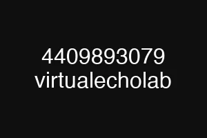 4409893079 virtualecholab