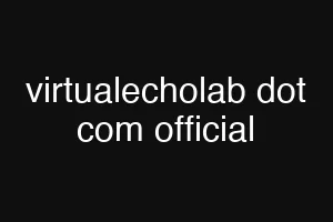 virtualecholab dot com official
